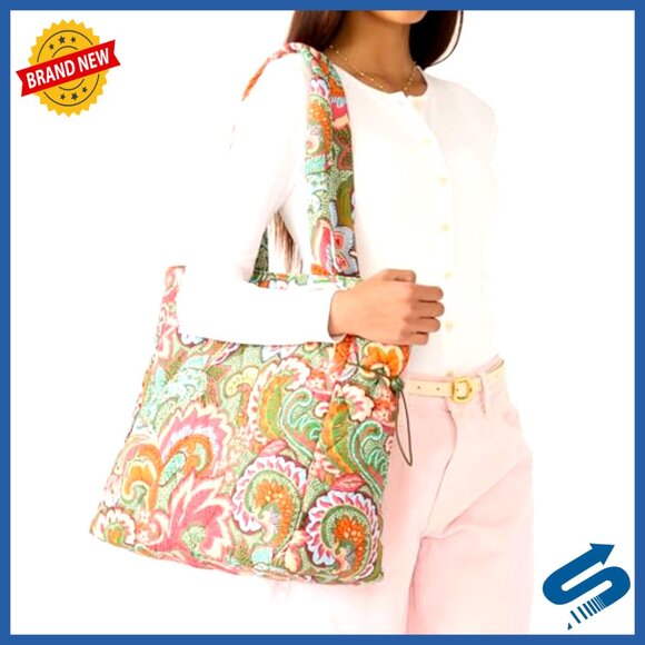 Featherweight Zip Tote Bag, 15x15x7, Lightweight, Machine Washable
